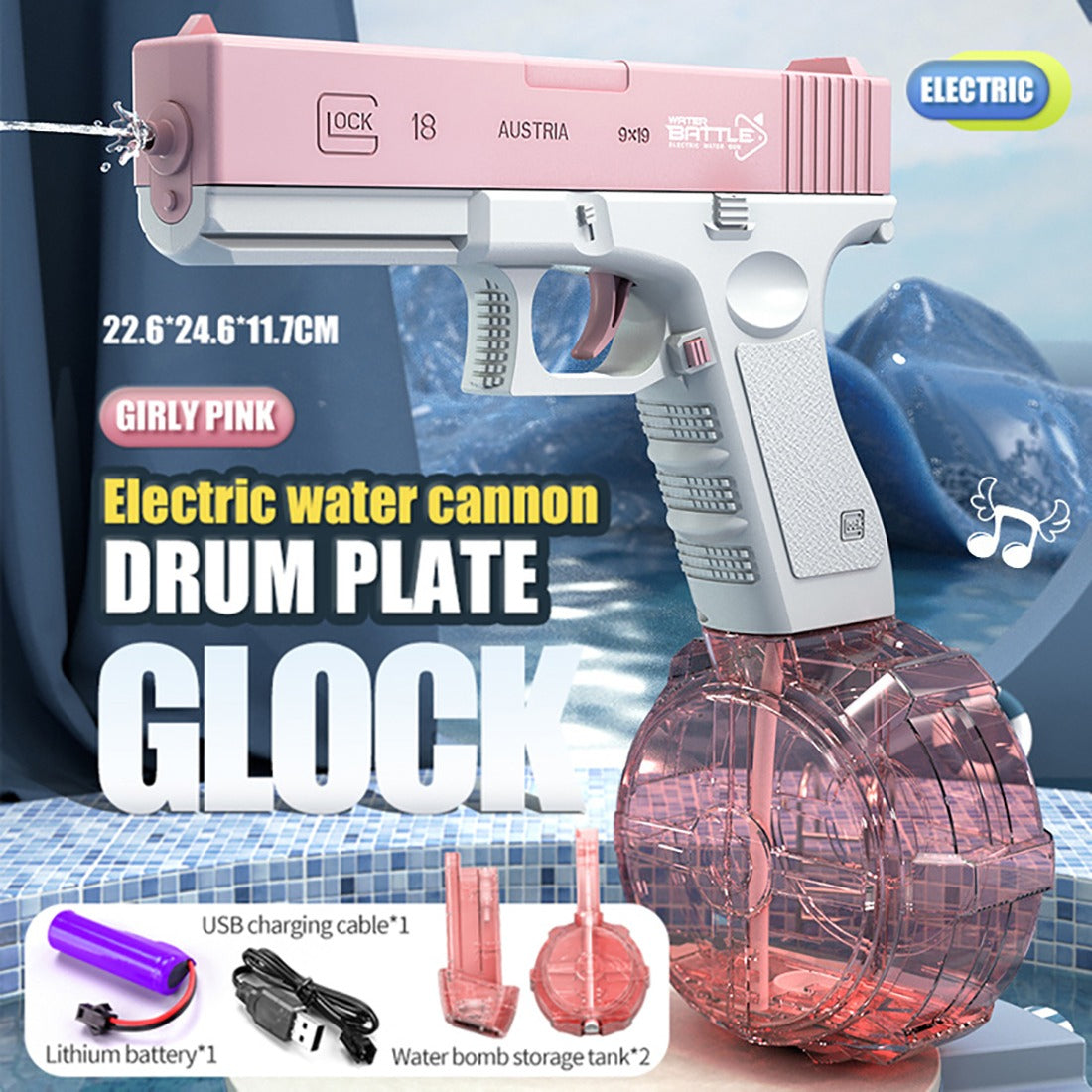 Glock Electric Water Gun