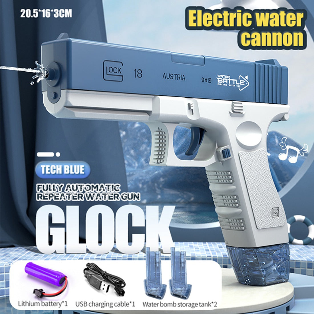 Glock Electric Water Gun