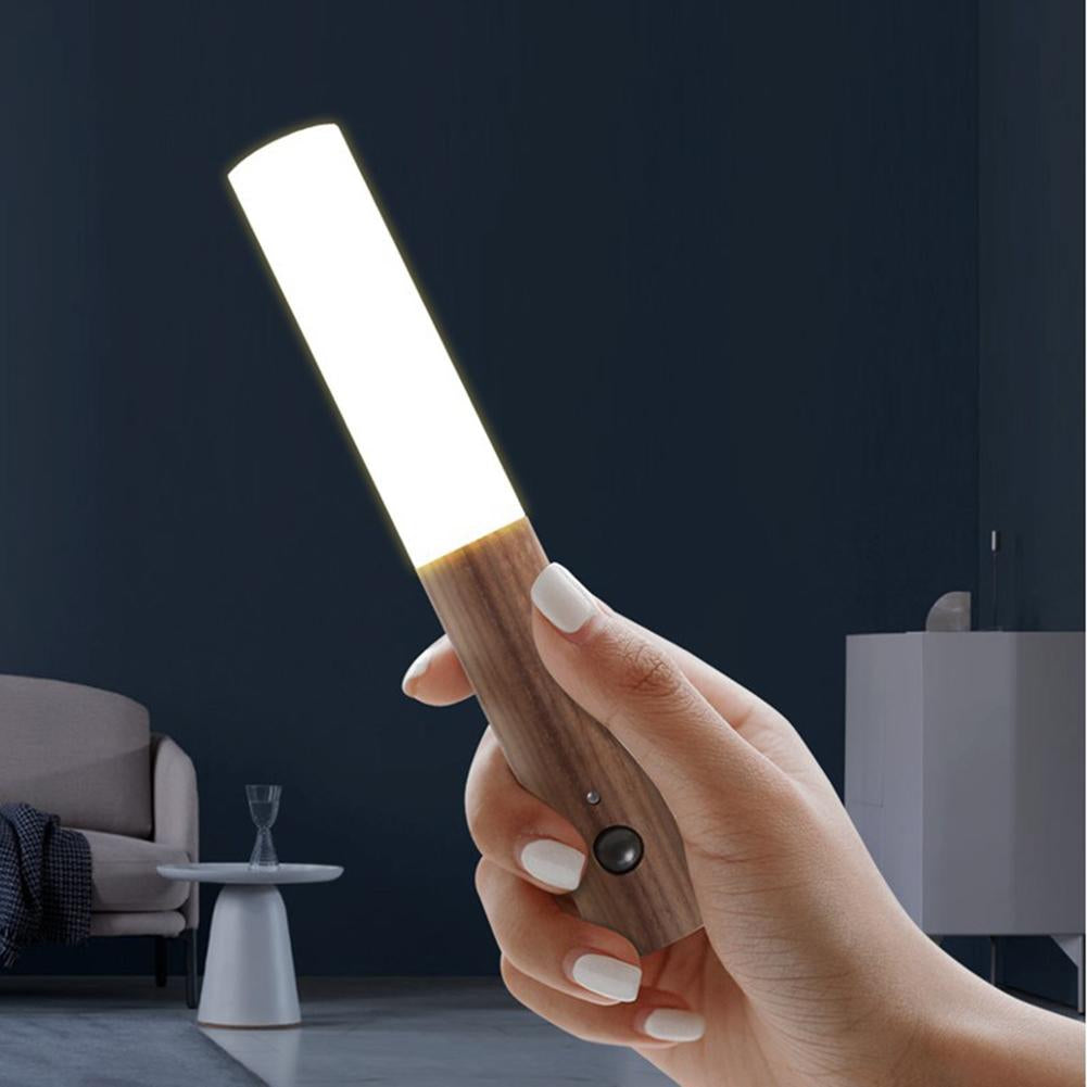 Wood Motion Sensor Wall LED Lamp