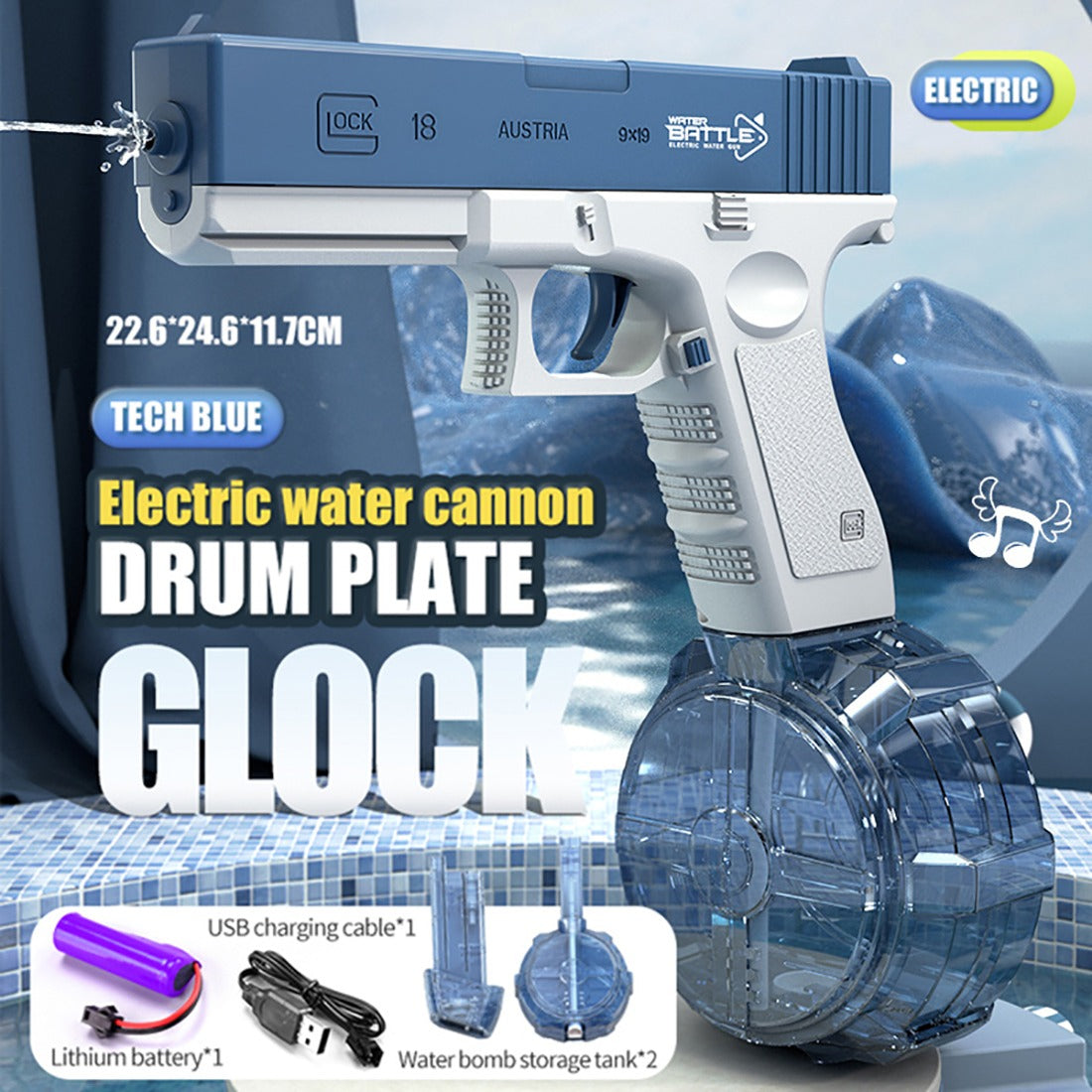 Glock Electric Water Gun